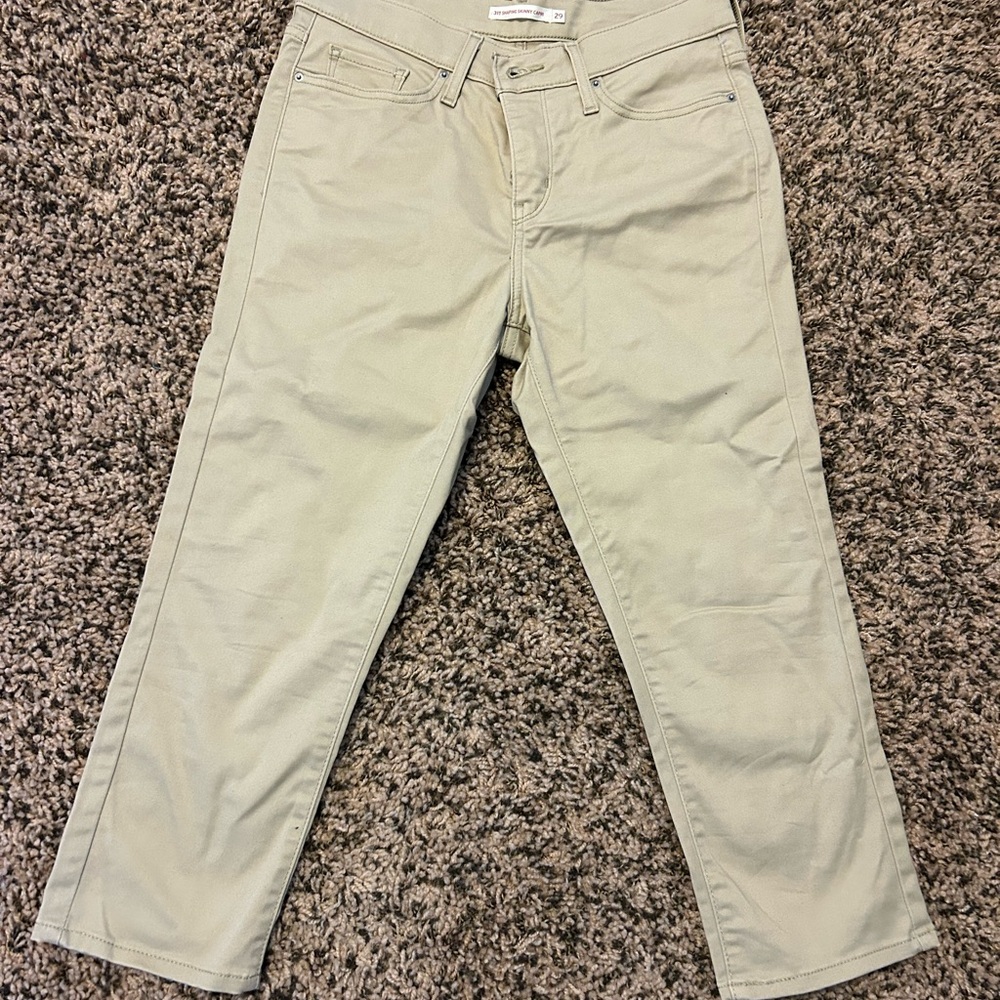 Levi’s 311 Shaping Skinny Capri